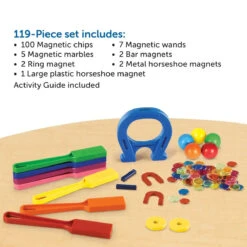 Learning Resources Super Magnet Lab Kit -Hape Shop 2064 supermgntkit 4 1 1