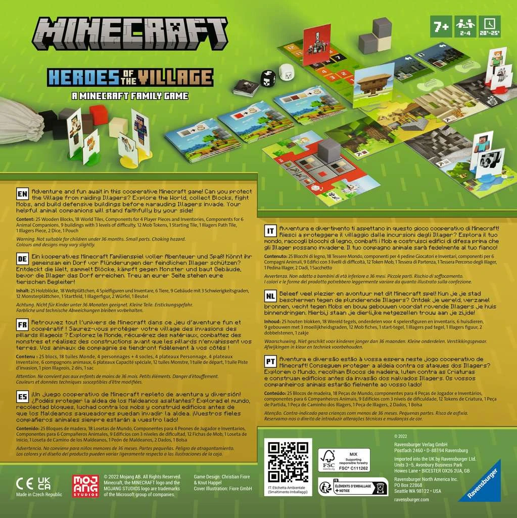 Ravensburger Minecraft Heros Of The Village 3 Ravensburger Minecraft Heros Of The Village - Image 3