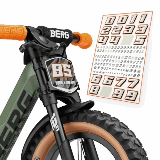 Berg Biky Trail Handbrake Green - Image 3