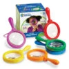 Learning Resources Primary Science Jumbo Magnifiers (Set Of 6)