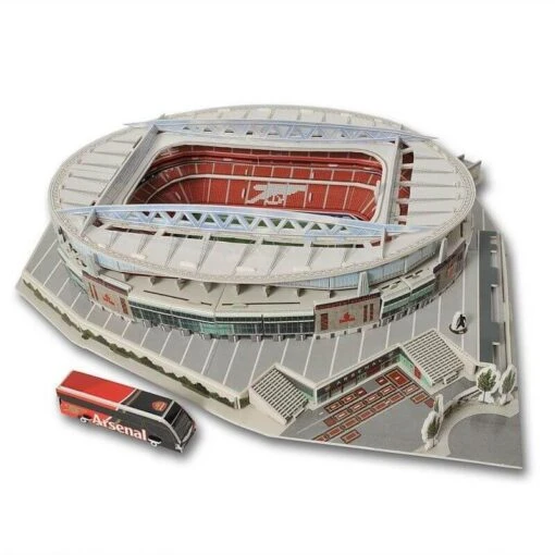 Arsenal Football Emirates Stadium Replica 3D Puzzle - Image 2