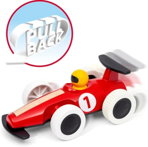 BRIO Large Pull Back Race Car - Image 3
