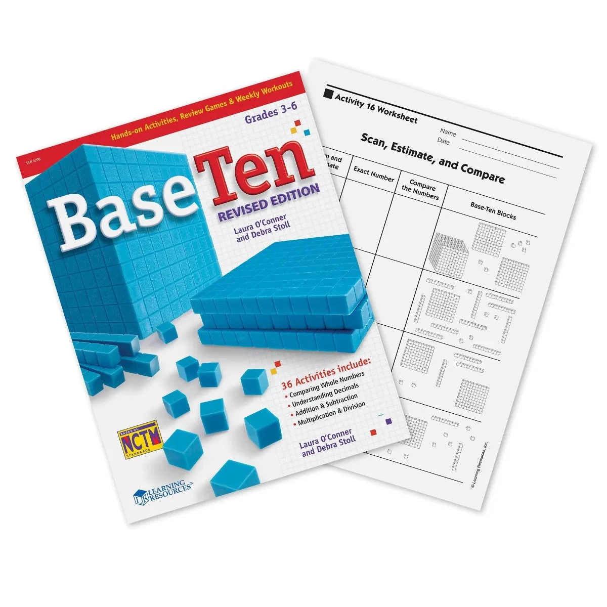 Learning Resources Interlocking Plastic Base Ten Class Set 2 Learning Resources Interlocking Plastic Base Ten Class Set - Image 2