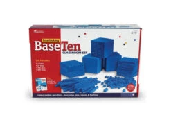 Learning Resources Interlocking Plastic Base Ten Class Set