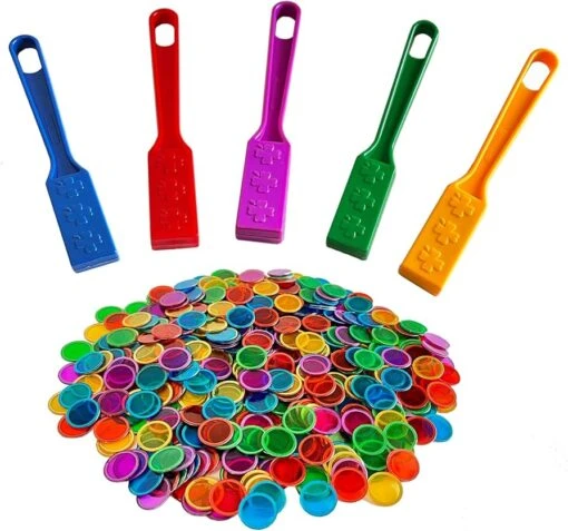 2 X Magnetic Wands And Coloured Chips Set - Image 3