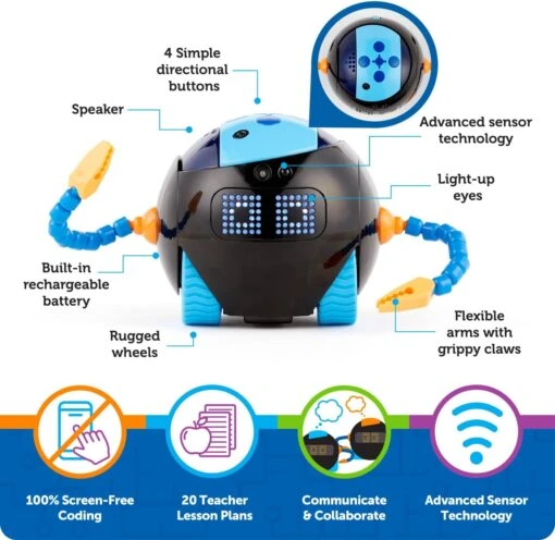 Learning Resources Cooper The STEM Robot Classroom Set - Image 2