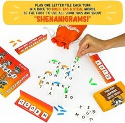 Shenanigrams - The Mega-Mischievous Word Game! -Hape Shop 717vdvRGUeL. AC SX425