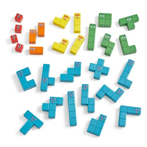 Learning Resources Numberblocks Wooden Building Blocks Activity Set - Image 6