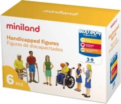 Miniland Figures With Functional Diversity (6 Pieces)