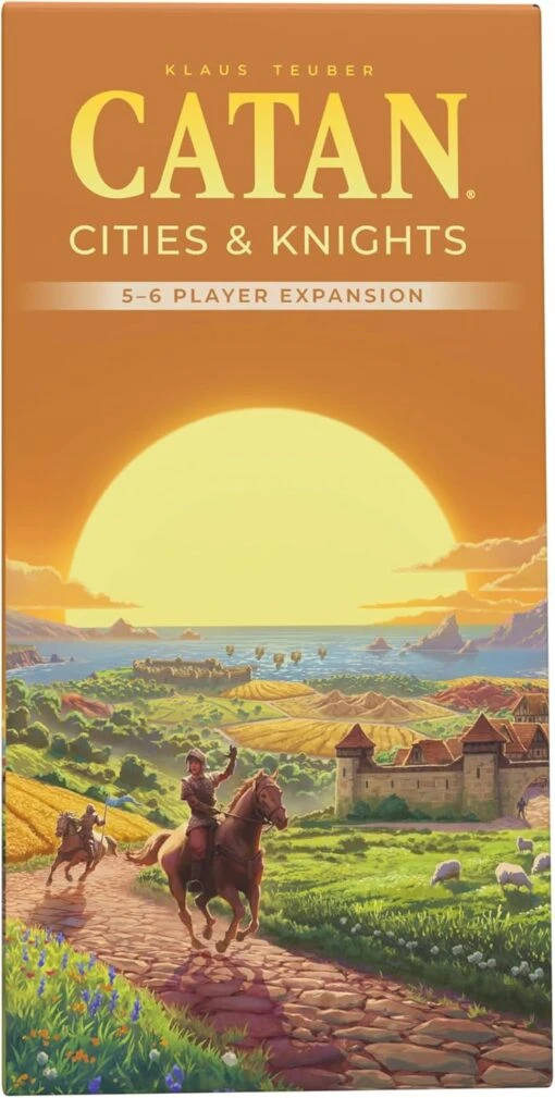 ASMODEE CATAN Cities & Knights 5-6 Player Expansion 6th Edition - Image 2