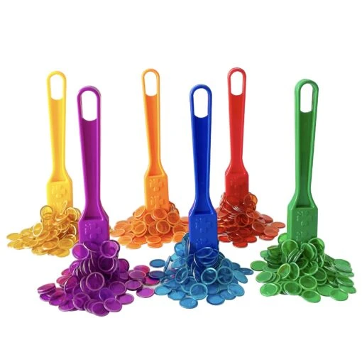 2 X Magnetic Wands And Coloured Chips Set - Image 4