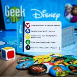 ASMODEE Geek Out! Disney Party Game -Hape Shop 71XhD6wXU6L. AC SL1080
