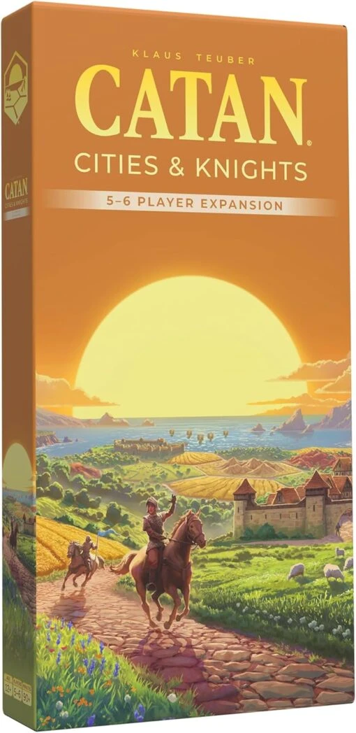 ASMODEE CATAN Cities & Knights 5-6 Player Expansion 6th Edition