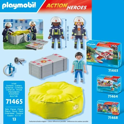 Playmobil Firefigher With Airpillow - Image 3