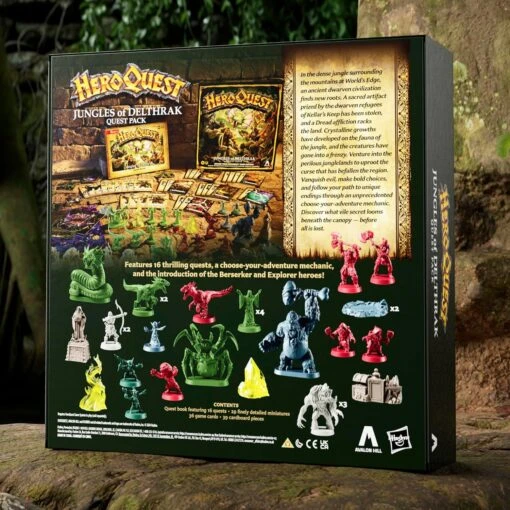 Hasbro HeroQuest - Jungles Of Delthrak Quest Pack - Image 13