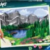 Ravensburger Creart Painting By Numbers Mountain View