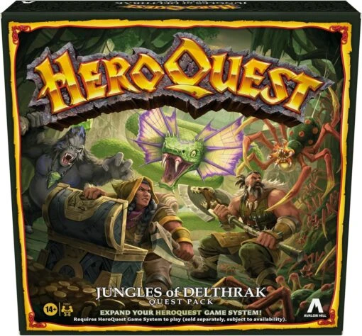 Hasbro HeroQuest - Jungles Of Delthrak Quest Pack - Image 2