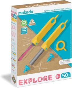 Makedo Explore 50 Pcs Info