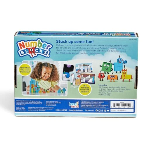 Learning Resources Numberblocks Wooden Building Blocks Activity Set - Image 2
