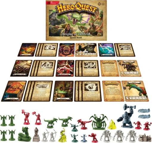 Hasbro HeroQuest - Jungles Of Delthrak Quest Pack - Image 4