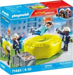 Playmobil Firefigher With Airpillow