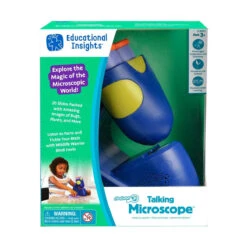 Learning Resources GeoSafari Jr Talking Microscope -Hape Shop 8801 gsjr talking microscope pkgf 1