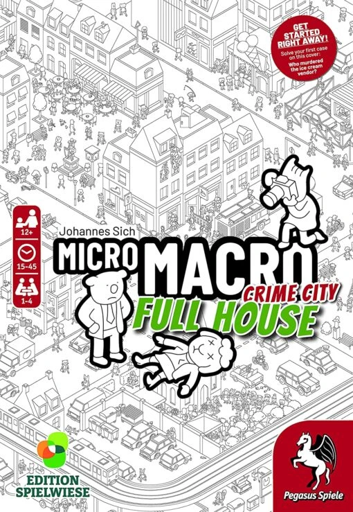 ASMODEE Micro Macro Crime City Full House - Image 2