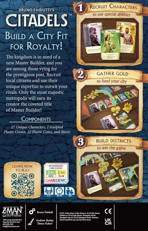 ASMODEE Citadels - Image 2