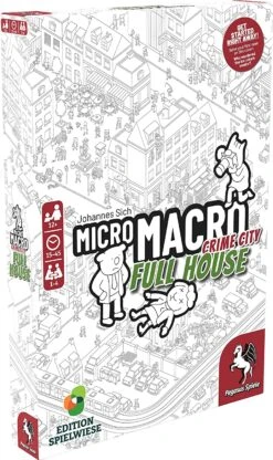 ASMODEE Micro Macro Crime City Full House