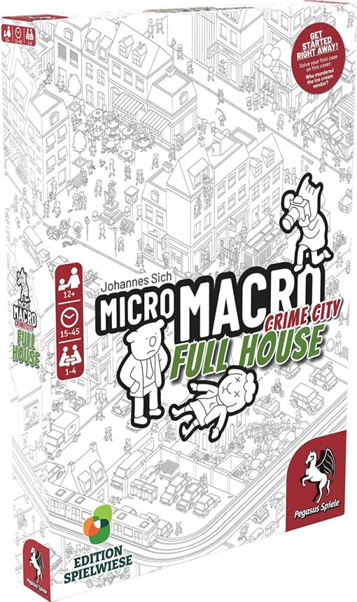 ASMODEE Micro Macro Crime City Full House
