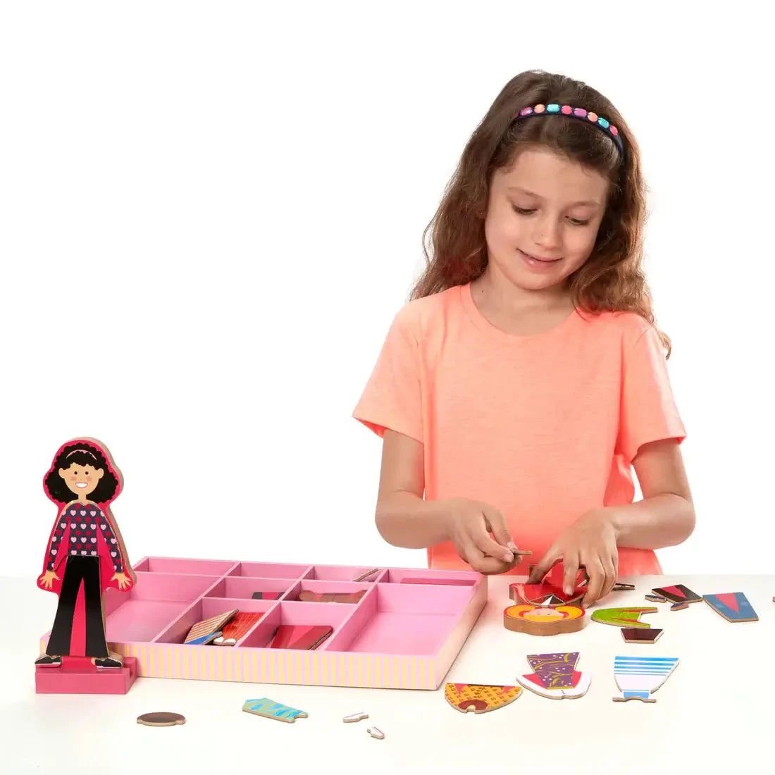 Melissa & Doug Abby & Emma Magnetic Dress-Up Set 3 Melissa & Doug Abby & Emma Magnetic Dress-Up Set - Image 3