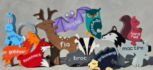 Irish Wildlife Jigsaw Puzzle (As Gaeilge) - Image 4