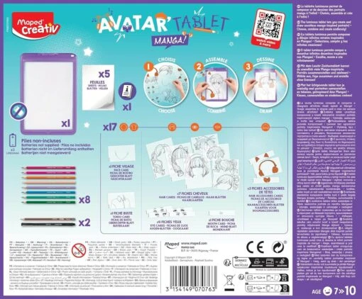 Maped Creativ Avatar Tablet Manga - Image 2