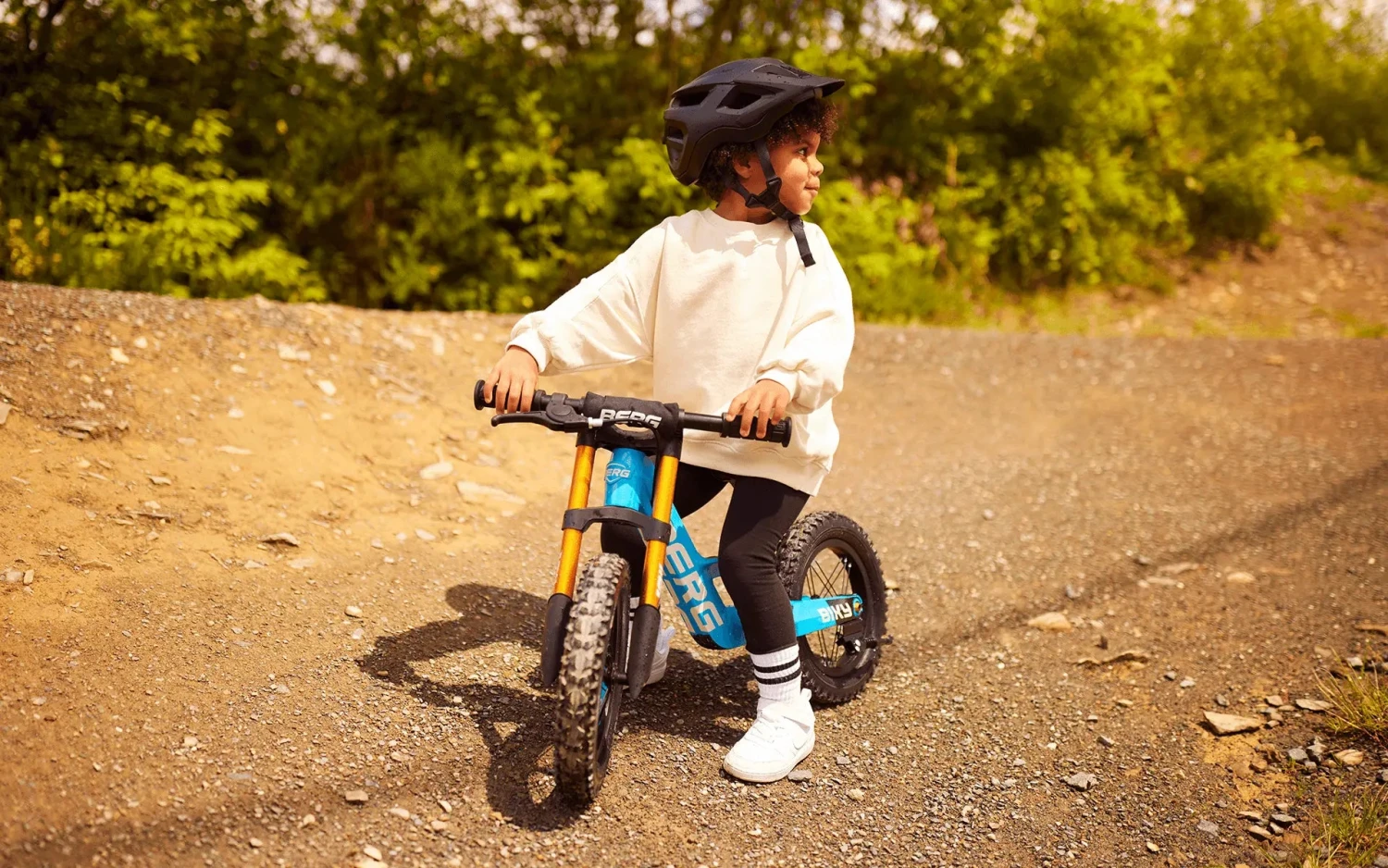 Berg BIKY Cross Blue Handbrake 5 Berg BIKY Cross Blue Handbrake - Image 5