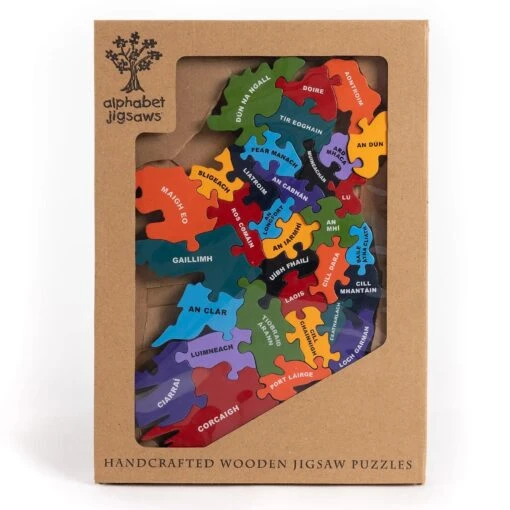 Alphabet Jigsaws Map Of Ireland (As Gaeilge) - Image 4