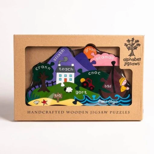 Irish Scene Jigsaw Puzzle (As Gaeilge) - Image 2