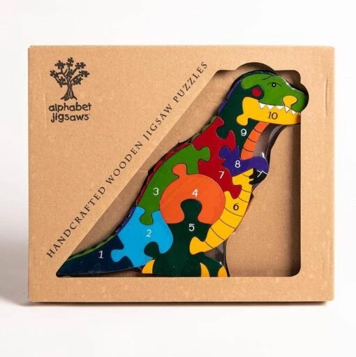 Number T-Rex Jigsaw Puzzle - Image 2