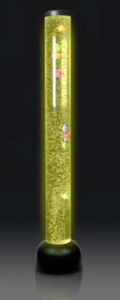Playlearn Bubble Tube - Black With Fish -Hape Shop BT100 Bubble Tube 105cm Black bubble Yellow scaled 1