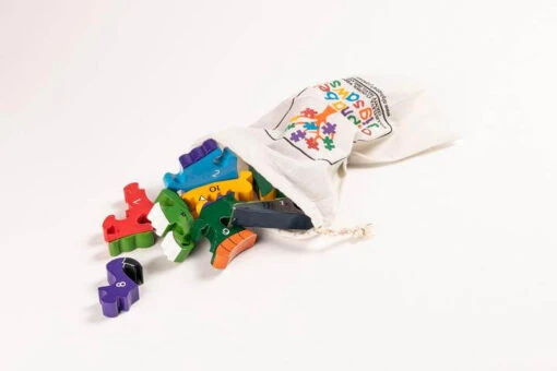 Number T-Rex Jigsaw Puzzle - Image 4