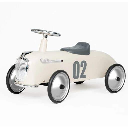 Ivory White Ride-On For Children - Roadsters Collection - Image 2