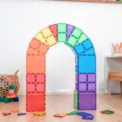 Connetix Rainbow Starter Pack 60 Pc -Hape Shop CONNETIX60COGS.IE 1