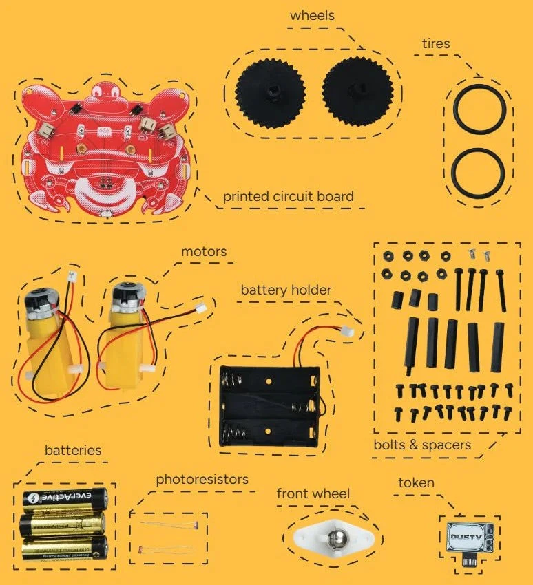 CircuitMess STEM Adventure Dusty 2 CircuitMess STEM Adventure Dusty - Image 2