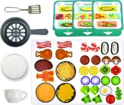 Hape Deluxe Kitchen Playset With Fan Fryer -Hape Shop DeluxePlayKitchenwithMicrowave CoffeeMaker Fridge Oven Cookerincl 4