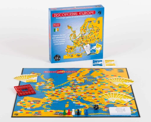 Discovering Europe Board Game - Image 2