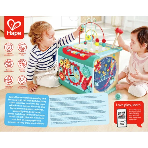 Hape Explore & Learn Magic Cube - Image 5