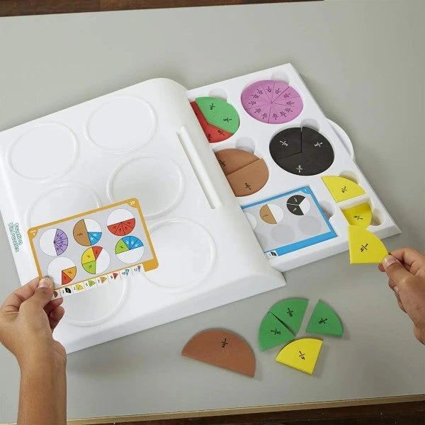 Learning Resources Fraction Pie Puzzles 2 Learning Resources Fraction Pie Puzzles - Image 2