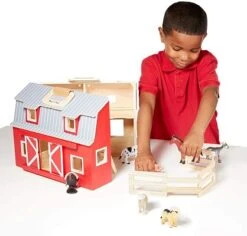 Fold And Go Barn From Melissa & Doug -Hape Shop Fold And Go Barn 2 opt