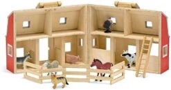 Fold And Go Barn From Melissa & Doug -Hape Shop Fold And Go Barn 3 opt