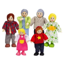 Hape Happy Family Dollhouse Set-Caucasian -Hape Shop Hape Happy Family Dollhouse Set Caucasian Hape Toy Market 44353667 1