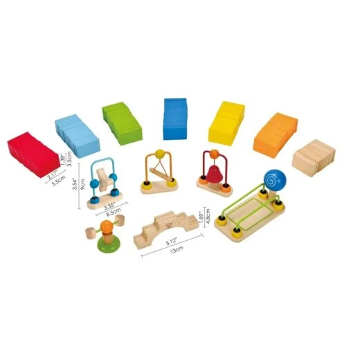 Hape Wooden Dynamo Dominoes - Image 3